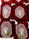 (16) Waterford Crystal Ornaments 1978-1995