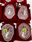 (16) Waterford Crystal Ornaments 1978-1995