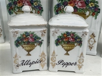 Czech Canister Set Victoria China
