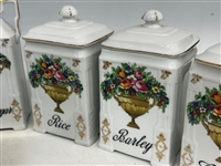 Czech Canister Set Victoria China