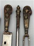 16th Century Damascus Fuhrmannsbesteck Hunting Trousse