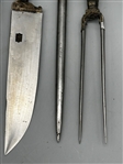 16th Century Damascus Fuhrmannsbesteck Hunting Trousse