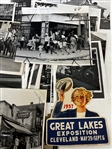 (73) Group of Black and White Early Cleveland, Ohio Press Photos; Buildings, Restaurants