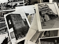 (73) Group of Black and White Early Cleveland, Ohio Press Photos; Buildings, Restaurants