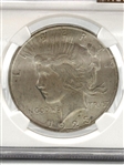 1923-D Peace Silver Dollar NGC MS62