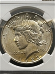 1923-D Peace Silver Dollar NGC MS62