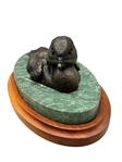 Robert Bateman Merganser Duckling Bronze Limted Edition