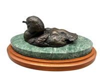 Robert Bateman Merganser Duckling Bronze Limted Edition