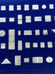 The 100 Greatest Stamps of the World Sterling Silver Miniature Collection With Booklets and COA.