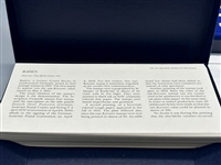 The 100 Greatest Stamps of the World Sterling Silver Miniature Collection With Booklets and COA.