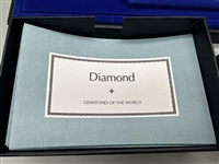 Gemstones of the World (63) Sterling Silver Ingots With Inlay Gemstones, COA and Booklets