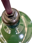 (3) Vintage Green Enamel Westinghouse Pendants and Sconces