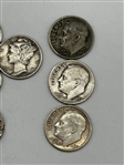 (13) Silver Dimes: Mercury and FDR