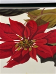 (8) Pimpernel Cork Backed Poinsettia Place Mats In OB's