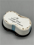 (4) Peint Mein Limoges Miniature Dresser Boxes