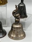 (7) Figural Brass & Silver Plate Bells; Reed and Barton, Others