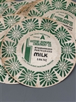 (22) Antique Kenton Dunkirk Paper Milk Lids