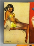 (5) 1945 Mutoscope Pin-Up Cards
