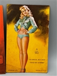 (5) 1945 Mutoscope Pin-Up Cards
