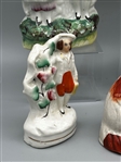 (6) Staffordshire Porcelain Figurines