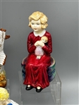 (5) English Porcelain Figures Including Royal Worcester, Paragon