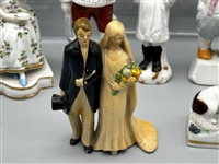 Group of German and English Small Porcelain Figurines