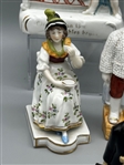 Group of German and English Small Porcelain Figurines