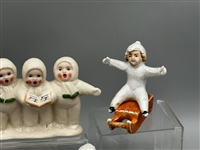 (12) Antique German Snowbabies Figurines