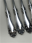 (5) Holmes and Edwards Silver Plate Cocktail Forks 1904 Imperial