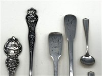 (10) Sterling Silver Spoons