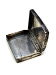 .800 Silver Repousse Galante Scene Snuff Box