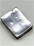 .800 Silver Repousse Galante Scene Snuff Box