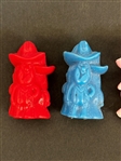 Vintage Frito Lay Bandito Muncho Buncho Erasers Pencil Toppers