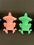 Vintage Frito Lay Bandito Muncho Buncho Erasers Pencil Toppers