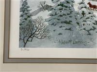 (3) Signed & Numbered Robert Laessig Lithographs