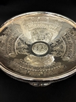 Wilcox Quadruple Silver Plate Bride's Basket