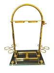 Spanish Brass & Crystal Tantalus