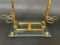 Spanish Brass & Crystal Tantalus