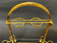 Spanish Brass & Crystal Tantalus
