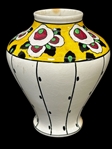 Belgium Art Deco Boche Vase 