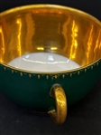 Royal Vienna Cup with Handle Gold Wash Bowl