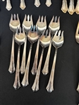 Gorham Silver Plate Flatware Set Lady Caroline Service for 8 & Extras