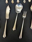 Gorham Silver Plate Flatware Set Lady Caroline Service for 8 & Extras
