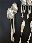 Gorham Silver Plate Flatware Set Lady Caroline Service for 8 & Extras