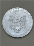 (2) 2015 Silver American Eagles BU
