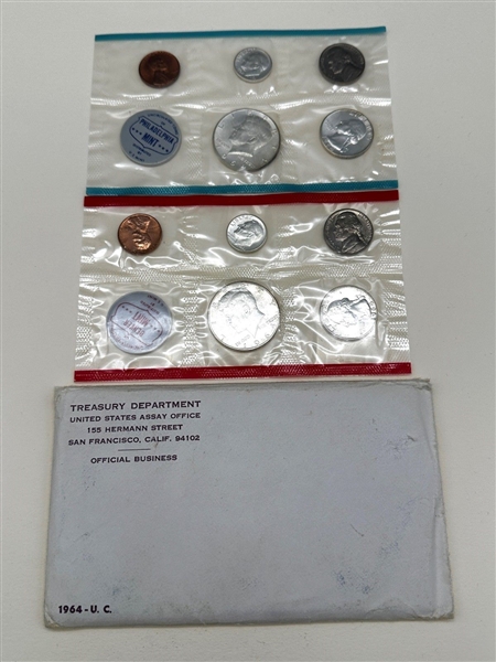 1964 Uncirculated P & D Proof Set