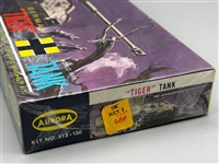 Aurora German Tiger WWII Tank Plastic Assembly Kit 1/4 Model New in Box