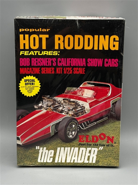 Popular Hot Rodding Eldon "The Invader" Bob Reisners CA Show Cars 1/25 Scale Magazine Series
