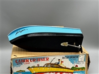 Linemar Cabin Cruiser With Light Battery Operated New in Box