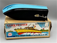 Linemar Cabin Cruiser With Light Battery Operated New in Box